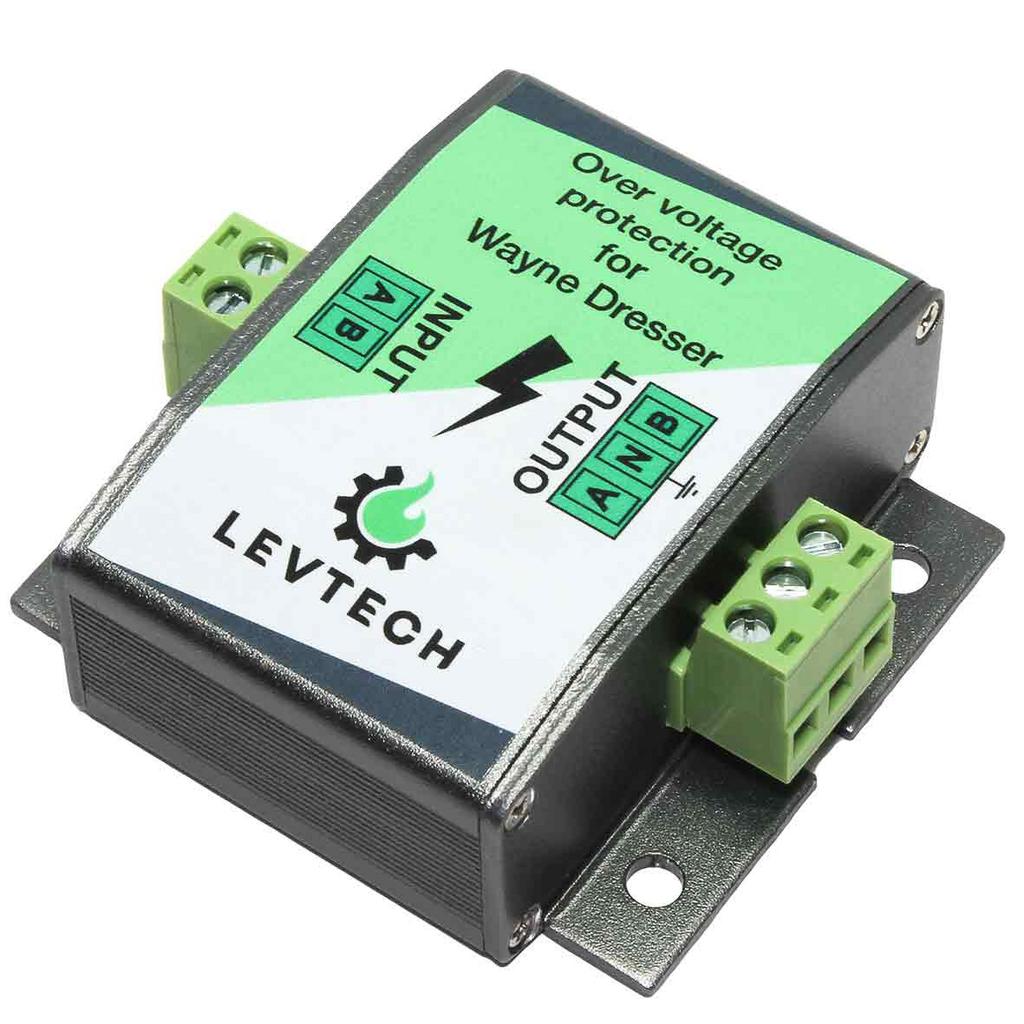 Over voltage and lightning protection for Wayne Dresser