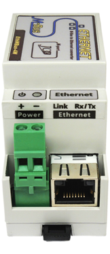 EthMBus-4M - Ethernet to M-Bus communication converter