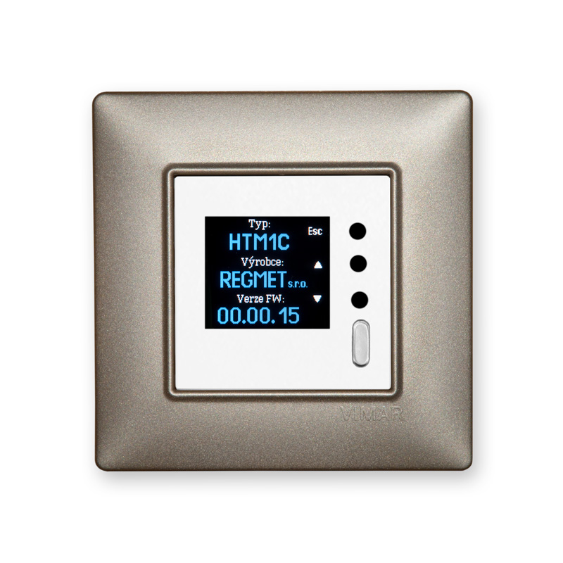 Wall controllers with TFT display - type HTM1CF