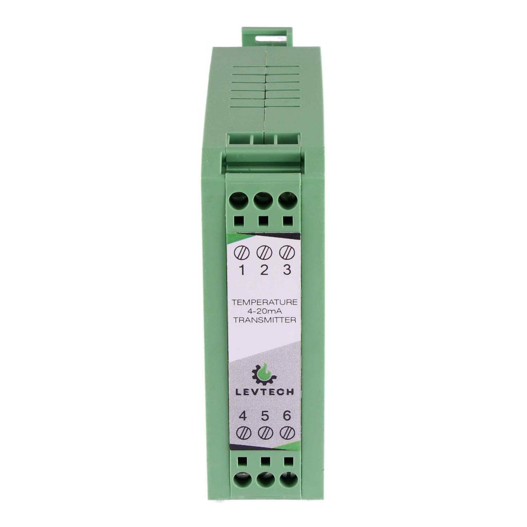 Temperature 4-20mA or 0-10V transmitter for Pt100 or Pt1000