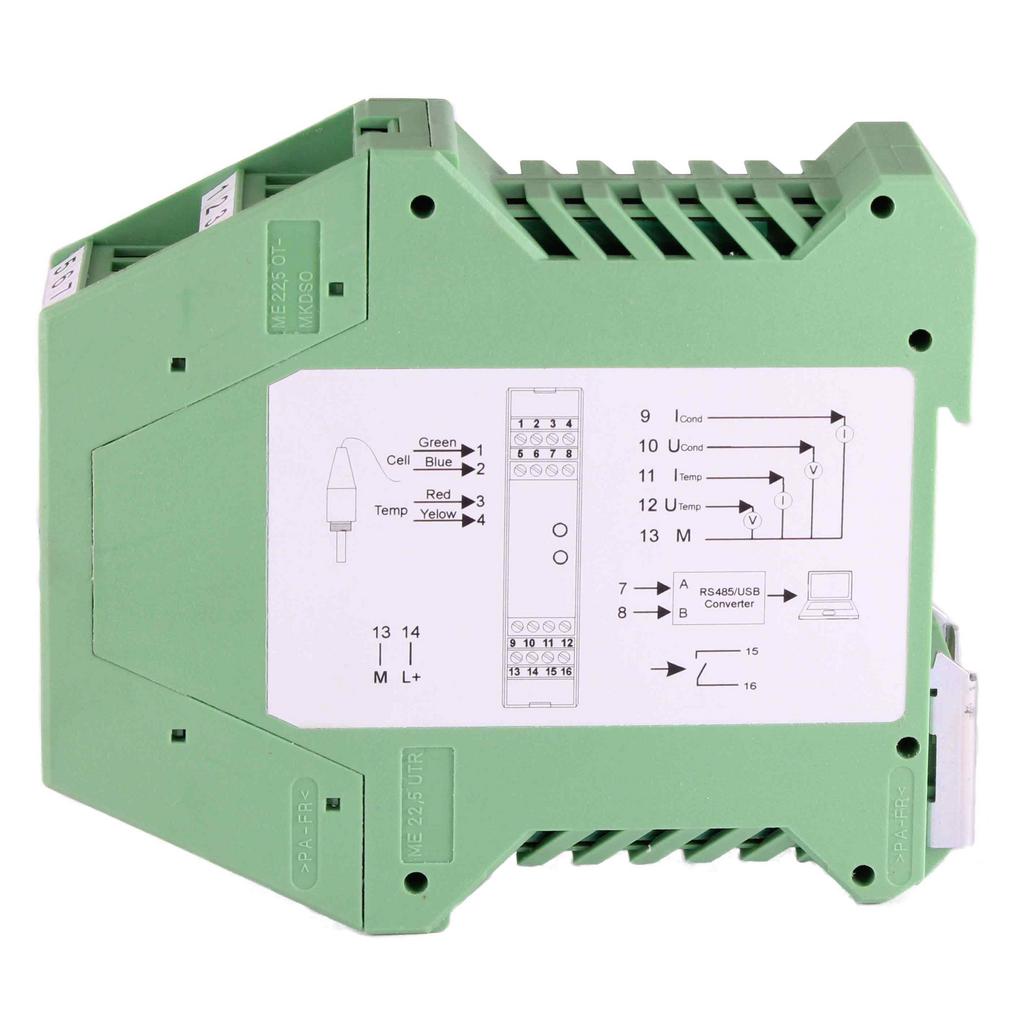 Conductivity and temperature transmitter